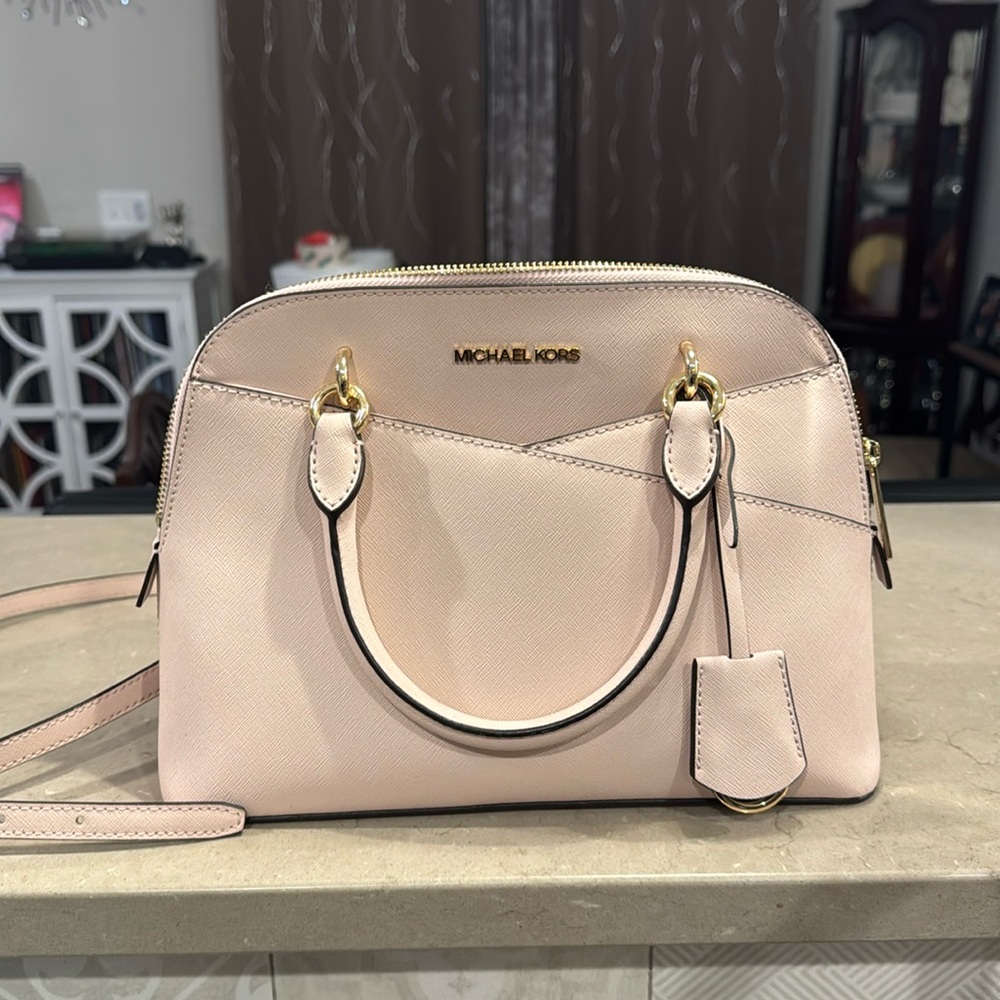 Michael Kors pink shoulder bag